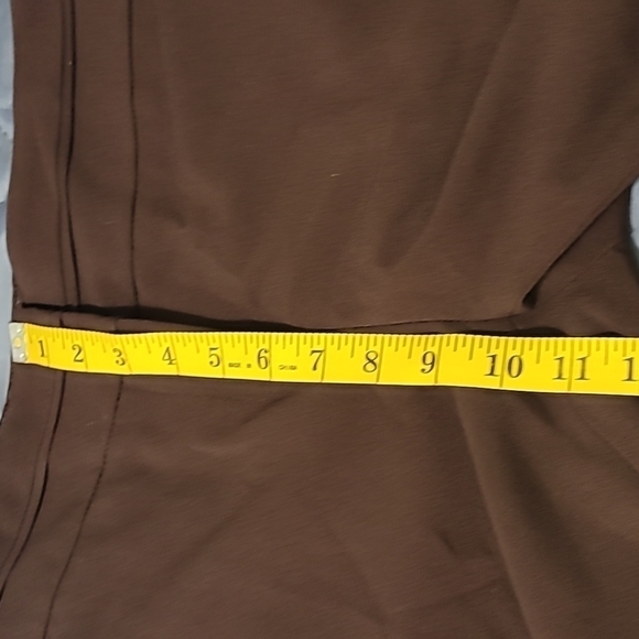Luciano Dante' Women's Brown  Trousers Size 12 - Picture 7 of 12
